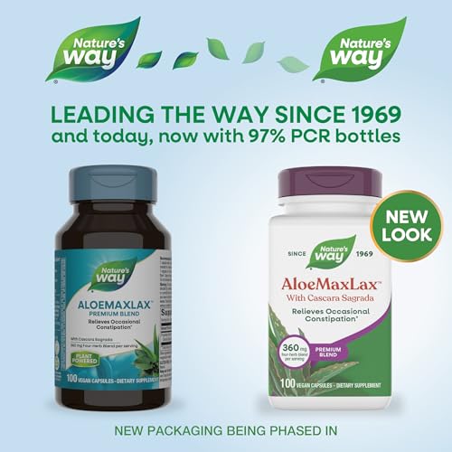 Nature's Way AloeMaxLax, Relieves Occasional Constipation*, 100 ct - image 2