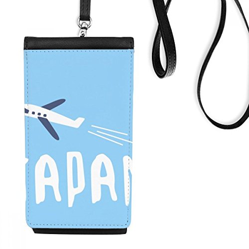 Cadeau original porte-monnaie suspendu avec motif avion japonais