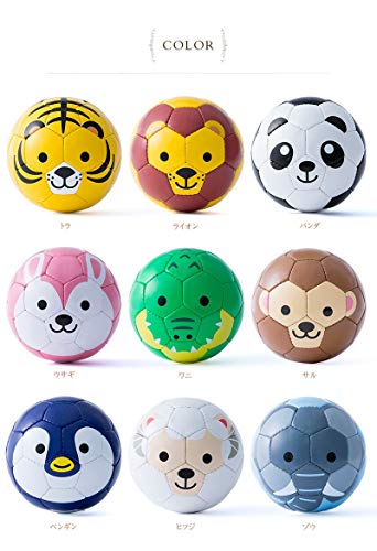 動物 ミニボール フットボール ズー FOOTBALL ZOO 子供用 幼児用 練習用 室内用 おうちあそび レジャー用 BSF-ZOO06 ペンギン 5枚目