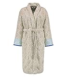 Pip Studio Bademantel Jacquard Check Farbe Khaki Größe S