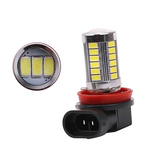 MAGICLULU 10W Bombilla LED Smd Leds Luz Antiniebla Amarilla Bajo Consumo Energético Compatible Con Faros De Automóvil