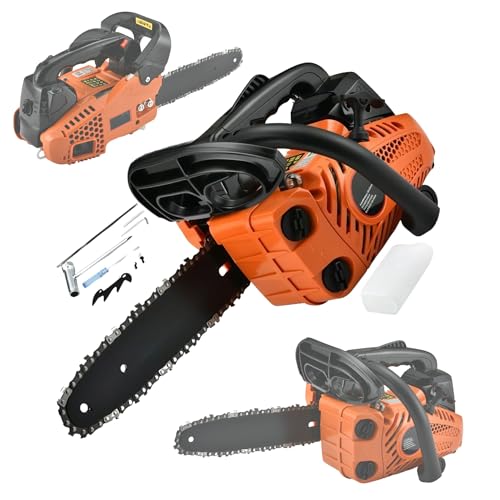 Motosega a scoppio 52 CC, per potatura alberi, con BARRA