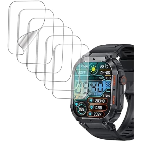 smaate Screen Protector for GLONHI K57 & OUKITEL BT20 Cover