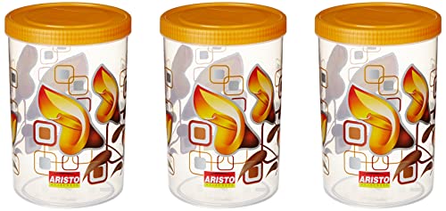 Aristo Storewell203 Plastic Storage Container- 1950 ML (3 Pcs Set) (12.9(D) X 19cm) For Rs. 167 @ 45 %
