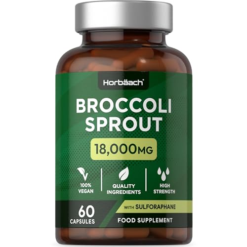 Horbaach Broccoli Sprout Extract 60 Vegan Capsules