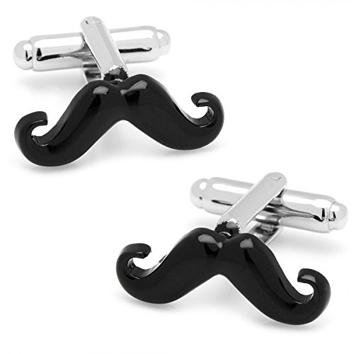 tripin Classic Moustache/Moochh Shaped Brass Cufflink for Men|791|-picture-8