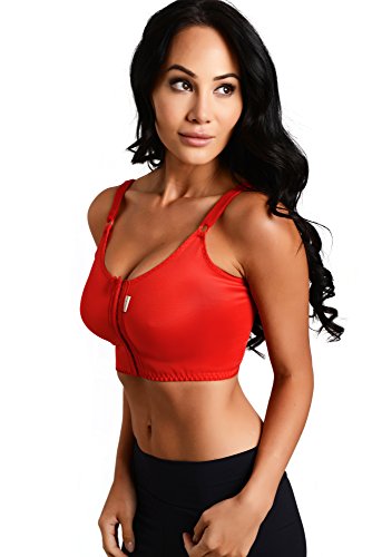 Premium Signature Post-Surgical Front Closure Compression Bras - Adjustable Straps - Wire-Free Design - No Cup Size Required2