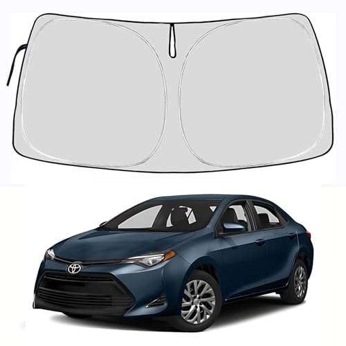 Toyota Corolla Windshield Sun Shade Cover for 2014-2025 Toyota Corolla 4-Layers Front Window Shade...