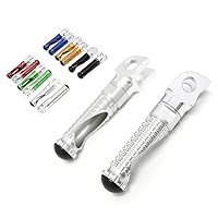 Amazon.com: MCMOTOPARTS M-PRO Front Footpegs Lowering Foot