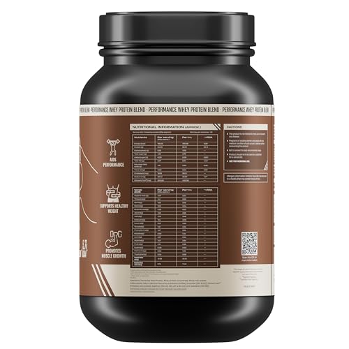 Image of BeastLife Performance Whey Protein Blend | 34g Protein | 5.7g BCAA | 1Kg | Cold Coffee | Muscle Growth & Recovery | Easy to Digest with Ultrasorb Tech | Smooth & Easy to Mix | Contains Whey Protein Concentrate & Yeast Protein