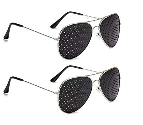 HNYSDZSW 2 PACK Glasses for Vision Improvement Unisex - Vision Care Anti-Myopia Astigmatism Glasses - Correction Anti-Fatigue Glasses-A13