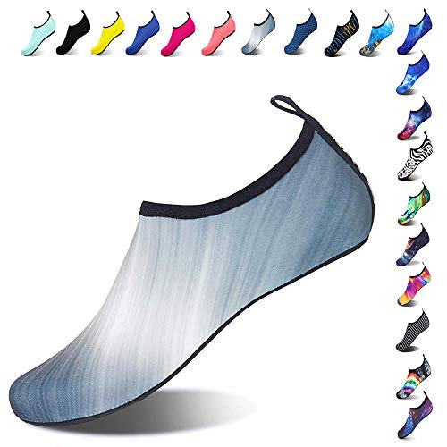 [F-WIN] アクアシューズ ウォーターシューズ メンズレディースマリンシューズアウトドア 速乾 通気 水遊び 水陸両用 ビーチシューズ スイミング用 ヨガ シュノーケリング 軽量 男女兼用シューズ