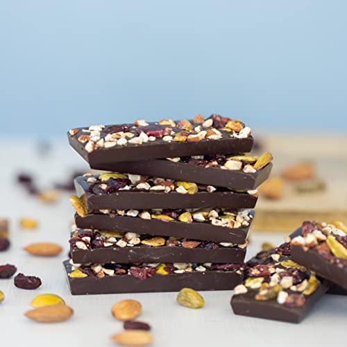 Jojo's Dark Chocolate Bars Made With Hemp, Plant Based Protein, Low Sugar, Low Carb, Vegan, Paleo & Keto Friendly, Healthy Snack, Original, 1.2Oz Bar (12 Count Box) #TOP7