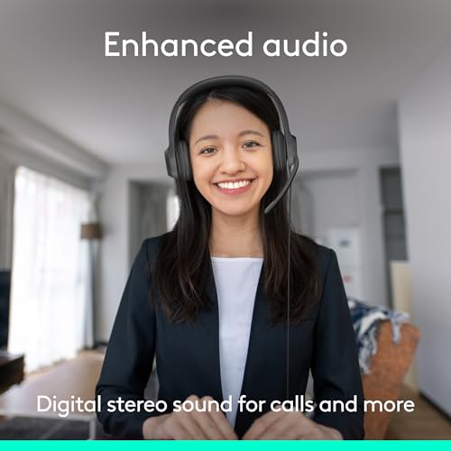 Image of Logitech H390 Type-C Wired Headset for PC /Laptop, Stereo Headphones with Noise Cancelling Microphone, USB-C, in-Line Controls, Works with Chromebook - Graphite