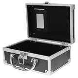 vanity case metal Organisateur de maquillage portable : que vous soyez maquilleur, coiffeur simplement à la recherche d'un rangement pratique pour vos outils et accessoires, cette mallette en alliage d'aluminium est la solution, mallette de maquillage.