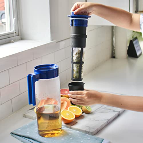 Takeya Iced Tea Maker, 2 qt, Blueberry The Community Connection