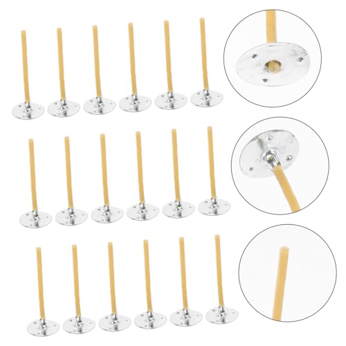 100 piezas mechas para hacer velas DIY en base de cera de abeja miniatura 6