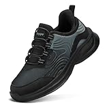 koppu Boys Girls Sneakers Slip-On Lightweight Athletic Kids Shoes Running Walking Tennis Shoes for Big Kids Size 3 Black