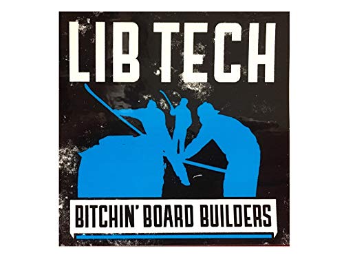 Amazon.co.jp: LIB TECH（リブテック）ステッカー BITCHIN' BOARD