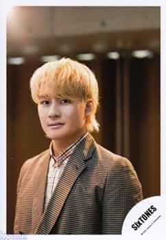 森本慎太郎　公式生写真 Amazon.co.jp: Six TONES 公式 生 写真（森本慎太郎）ST01105