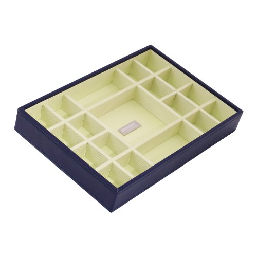 WOLF 318517 Medium Standard Stackable Jewelry Tray, Purple
