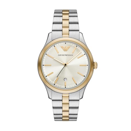 Emporio Armani Men's 41MM Two-Tone Stainless Steel Watch, AR11735