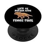 Photo Gallery la vita è migliore con fennec foxes animal lover popsockets popgrip intercambiabile Photo Gallery la vita è migliore con fennec foxes animal lover popsockets popgrip intercambiabile
