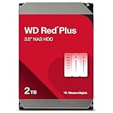 ウエスタンデジタル 2TB WD Red Plus NAS 内蔵ハードドライブ HDD - 5400RPM SATA 6Gb/秒 CMR 64MBキャッシュ 3.5インチ -WD20EFPX