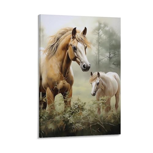 Toile suspendu animaux broderie pour decoration murale esthetique chambre et salle de bain