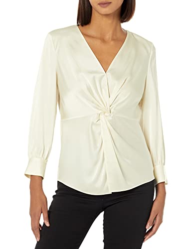 Theory Women's Long-Sleeve Twist Blouse