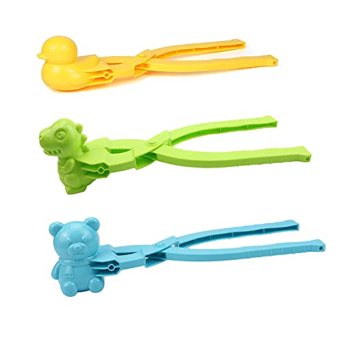 雪合戦 雪玉づくり 大きいサイズ 雪玉メーカー SVNVIOZ 雪遊びセット 雪だま製造機 道具 スノーボールメーカー 遊び方が簡単 親子おもちゃ 家族や友人 (3点セット)