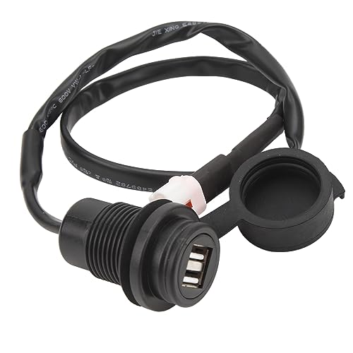 Cargador USB Dual para Motocicleta de Rendimiento Estable y Doble Carga Simultánea