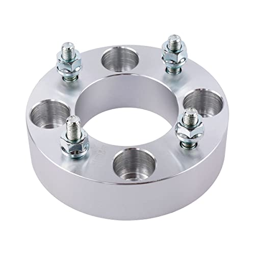 Dcvamous 4Pc 4X4 To 4X4 Atv Golf Cart Wheel Spacers 1.5 Inch With 1/2"X20 Studs 62Mm Center Bore Compatible With Ez Go Ezgo Cart Club Car 4 Lug 4X101.6 #TOP6