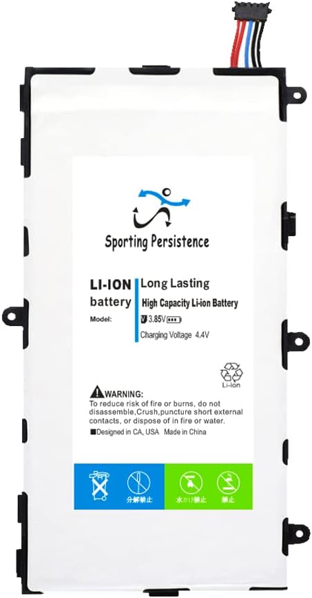 Long Lifespan Standard Li_ion Excellent Spare 4100mAh Battery Compatible with Samsung Galaxy Tab 3 7.0 SM-T217S Sprint