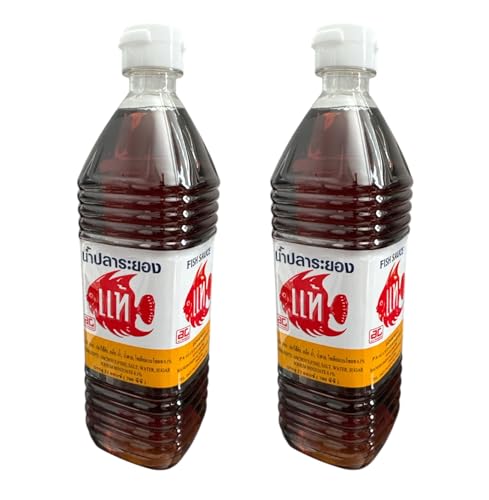 AquaNation Thai Fish Sauce (น้ำปลา), Authentic Nuoc Mam from Thailand,