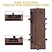 hikotor 4WD Wheel Drive Switch Replacement 4 x 4 Transfer Case Dash Selector for Cadillac Escalade Chevy Silverado Chevrolet Suburban Avalanche Tahoe GMC Yukon Fits to 15136039 15164520 19259313