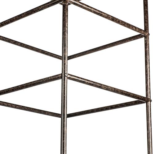 H Potter Trellis Large Obelisk For Climbing Garden Plants Weather Resistant Iron And Metal Vertical Yard Art #TOP7
