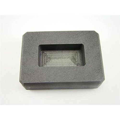 1 oz Silver Bar High Density Graphite Ingot Mold Loaf Style Rectangle USA Made