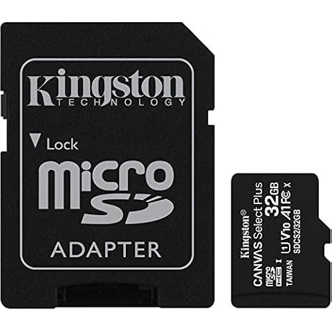 Kingston 32GB Micro SD Card with Adapter Cover