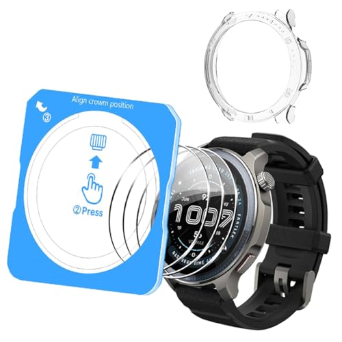 Protection Amazfit Balance 2 verre trempé 9H et cadre premium