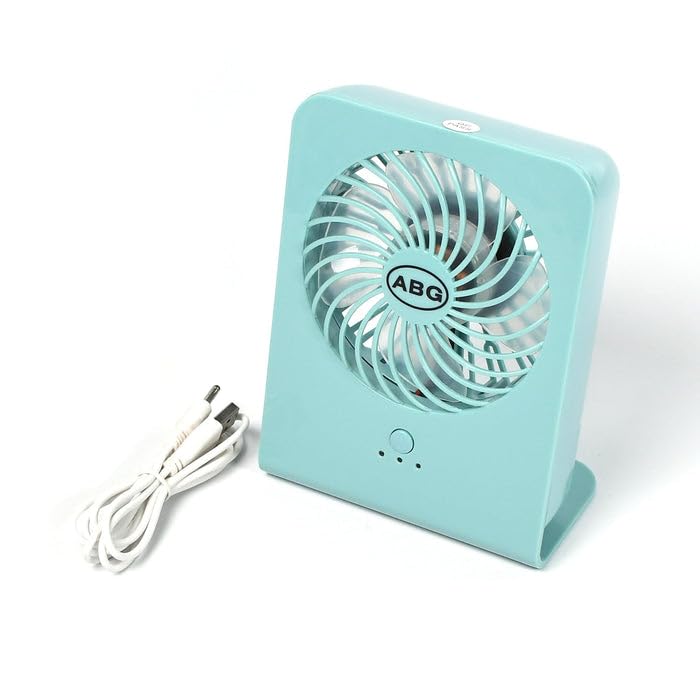 ALLUENCE PORTABLE DESK FAN BIG TABLE FAN 3 STEP SPEED SETTING FAN PERSONAL DESK FAN SUITABLE FOR OFFICE, SCHOOL & HOME USE