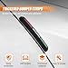 4PCS Car Door Edge Guards, Anti-Scratch Anti Collision Car Door Protector Bumper Guard Trim Sticker, Universal Self Adhesive Rearview Mirror Protective Strip Auto Exterior Accessory (Red/White/Green)