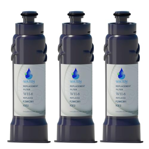 ICE2 F2WC9I1 ICE Maker Filter Replacement 3 Pack