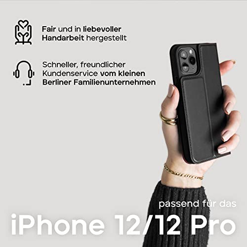 Wiiuka Lederhülle für iPhone 12 und 12 Pro