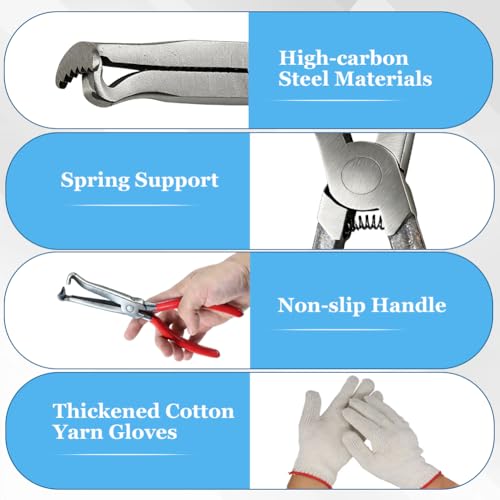 Upgrade 3PCS Automotive Electrical Disconnect Pliers Kit - image 6