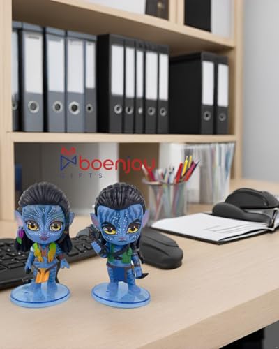 Image of Gifts- Avatar Action Figure Set of 2 Toy for Car Dashboard, Decoration, Cake Topper, Office Desk & Study Table| Size 11 CM