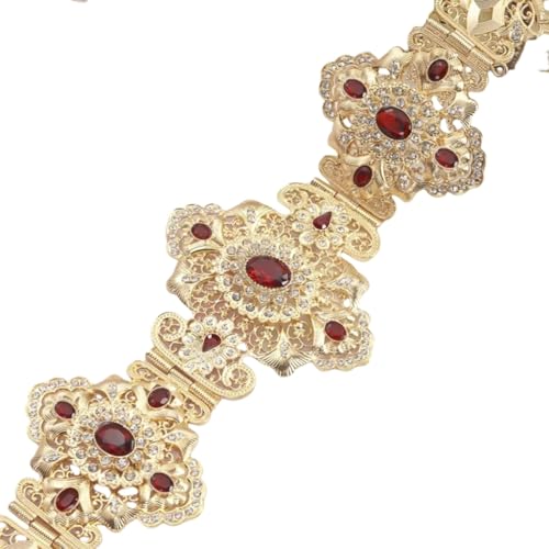 Cadena de vientre para boda de alta joyería y cinturón elegante de novia