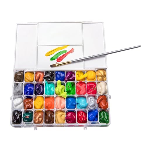 Palette de peinture aquarelle pour peindre en plein air et carnet de voyage