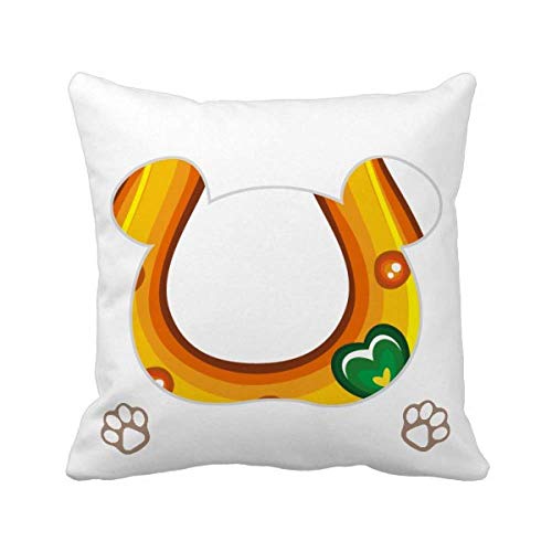 Housse de coussin carrée ours Clover pour protéger et décorer - 2