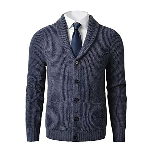 Pull gilet cardigan chaud et long à poches chaudières confort XL